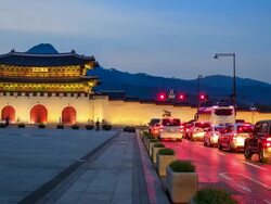 Gyeongbokgung Palace Stock Footage