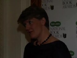 Clare Balding at Specsavers National Book Awards at Mandarin Oriental Hyde Park on December 4, 2012 in London, England.  Stock Footage