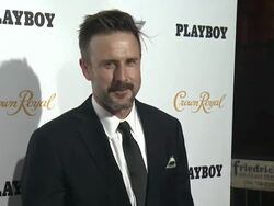 David Arquette at The Playboy Party Presented By Crown Royal Stock Footage