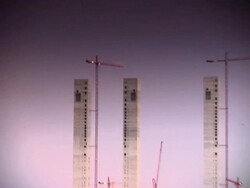 Industry Construction (Zoom out) PAL Stock Footage