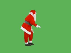 Sneaking Santa Stock Footage