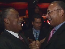 Reverend Al Sharpton's 52nd Birthday Stock Footage