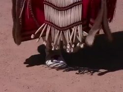 Hualapai indians dancing HD Stock Footage