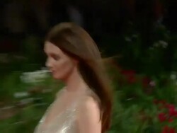 Paz Vega at the Balade Triste de Trompeta Premiere: 67th Venice Film Festival at Venice . (Footage by WireImage Video/GettyImages) Stock Footage