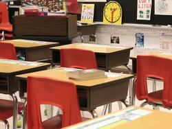 MS TU Elementary school classroom / Richmond, Virginia, United States Stock Footage