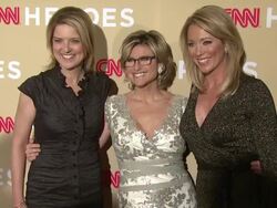 Ashleigh Banfield and guests at 2014 CNN Heroes: An All Star Tribute - Red Carpet at American Museum of Natural History on November 18, 2014 in New York City Stock Footage