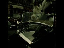 SYND 20 10 74 VINTAGE AUTOMOBILES MARK OPENING OF FILM GREAT GATSBY News Clip