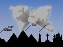 monuments of the world Stock Footage