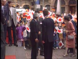 Germany/France - Akihito Visits Germany &amp; France News Clip