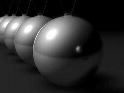 Newton's cradle  v.1 Stock Footage
