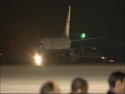 US Sec State Rice arrives in Berlin for ME talks with Angela Merkel News Clip