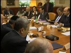 Parents of captured soldier rally as cabinet meets News Clip