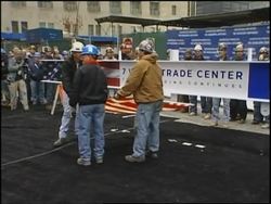 Ceremony to mark rebuilding of part of World Trade Centre News Clip