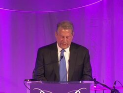 SPEECH - Al Gore at 13th Annual Chrysalis Butterfly Ball Stock Footage