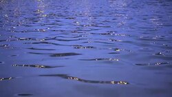 glare on the water Stock Footage