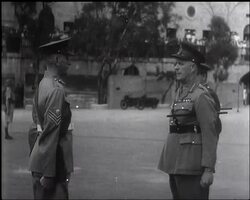 GIB. BARS THE WAY AGAINST AXIS - News Clip