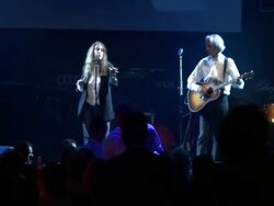 Performance by Patti Smith at the amfAR Cinema Against AIDS Gala at Antibes . (Footage by WireImage Video/GettyImages) Stock Footage