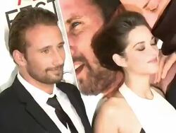 Thomas Bidegain, Matthias Schoenaerts, Marion Cotillard, Jacques Audiard at AFI Fest 2012 Rust And Bone Centerpiece Gala Screening  on 11/5/2012 in Hollywood, CA.(Footage by WireImage Video/Getty Images Entertainment Video) Stock Footage