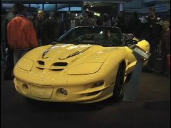 2002 Pontiac Firebird Trans Am Collector Edition Stock Footage