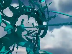 Close-up Statue of Liberty in Paint with Sky Stock Footage