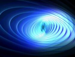 blue eye loop (HD 25p) Stock Footage