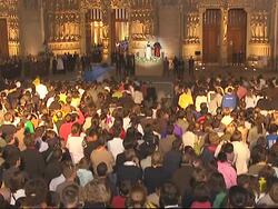 Pope addresses pilgrims at Notre Dame, reax News Clip