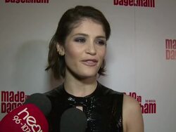INTERVIEW - Gemma Arterton on the show, rehearsals, the cast and the story at Made In Dagenham press night on 5th November 2014 in London, England. Stock Footage