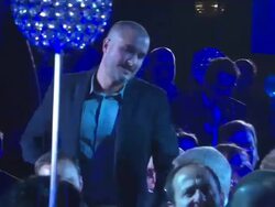 Zane Lowe, Frank Skinner, Victoria Derbyshire & Danny Baker award winners at Radio Academy Awards 2014 Stock Footage