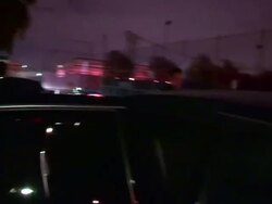 Karim Abay & Marvin Scott Jarrett leaving Nylon Sm Stock Footage