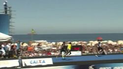 CLEAN : Athletics Bolt coasts to 150m victory News Clip