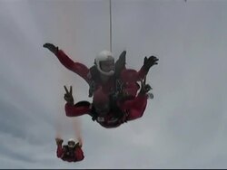 Archbishop makes parachute jump for charity News Clip