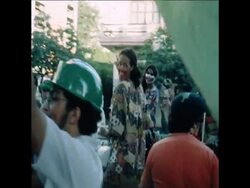 SYND 2 12 78 POLITICAL RALLY PARADE THROUGH STREETS News Clip