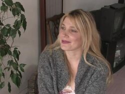 Marnie Stern Interview (clip 2) Stock Footage