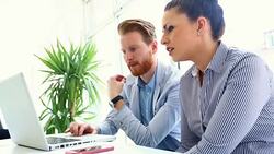 Job interview. Stock Footage