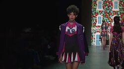 EVENT CAPSULE CLEAN - Anna Sui - September 2016 - New York Fashion Week Stock Footage