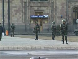 Troops patrol capital after clashes that left 8 dead following election News Clip