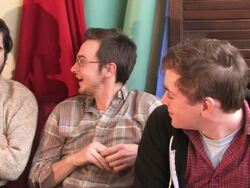 Titus Andronicus Interview (clip 4) Stock Footage