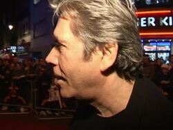 INTERVIEW: Mario Kassar comparing David Morrissey with Michael Douglas at the 'Basic Instinct 2: Risk Addiction' - World Premiere at London . (Footage by WireImage Video/GettyImages) Stock Footage