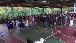 CLEAN : French voters in Hong Kong vote for presidential election News Clip