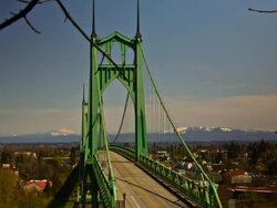 Portland Bridges Stock Footage