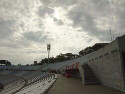 "WS Estadio Centenario Stadium / Montevideo, Uruguay" Stock Footage