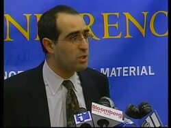 Presser on Swiss compensation for holocaust survivors News Clip