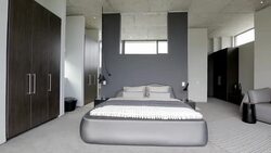 Modern bedroom Stock Footage