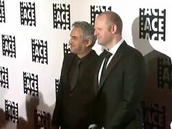 Alfonso Cuaron, Mark Sanger at 64th Annual ACE Eddie Awards Stock Footage