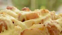 Potato gratin Stock Footage
