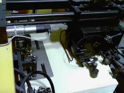 MS, HA, Printing machine Stock Footage