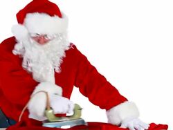 Ready for Xmas Santa Stock Footage