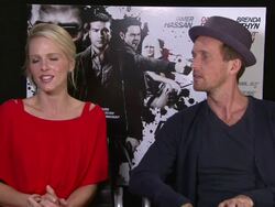 Dead Man Running Interviews Stock Footage