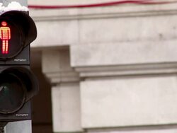 Traffic light Stock Footage