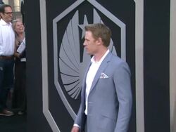 Diego Klattenhoff at Pacific Rim Los Angeles Premiere on 7/92013 in Hollywood, CA. (Footage by WireImage Video/Getty Images Entertainment Video) Stock Footage